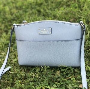 Kate Spade Millie Crossbody Blue Dawn Leather Bag